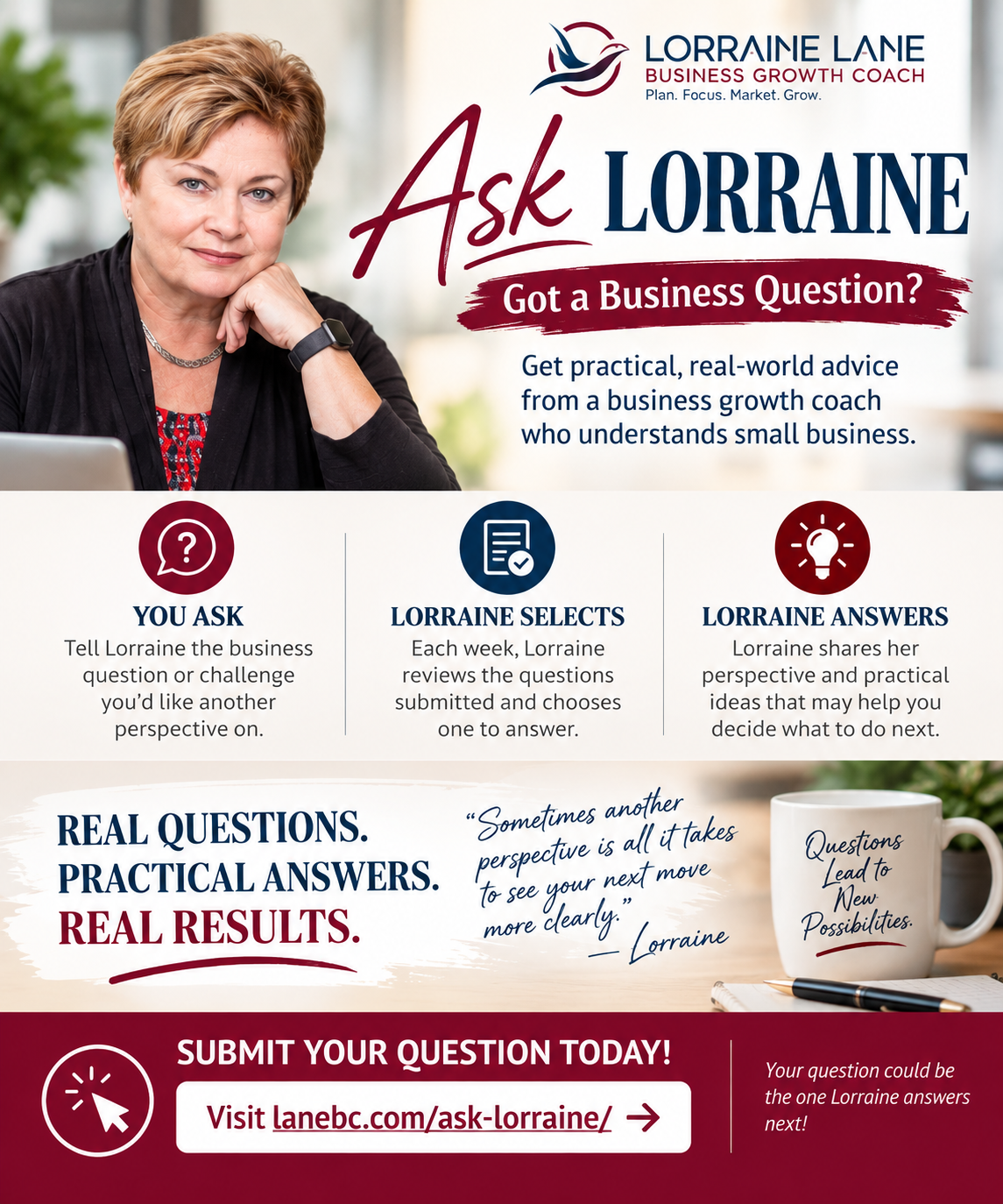 ask lorraine flyer